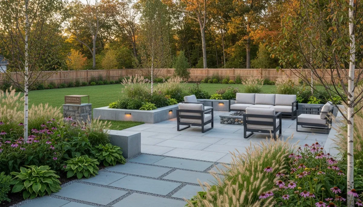 Landscaping service in Waltham, MA providing lawn care and yard maintenance