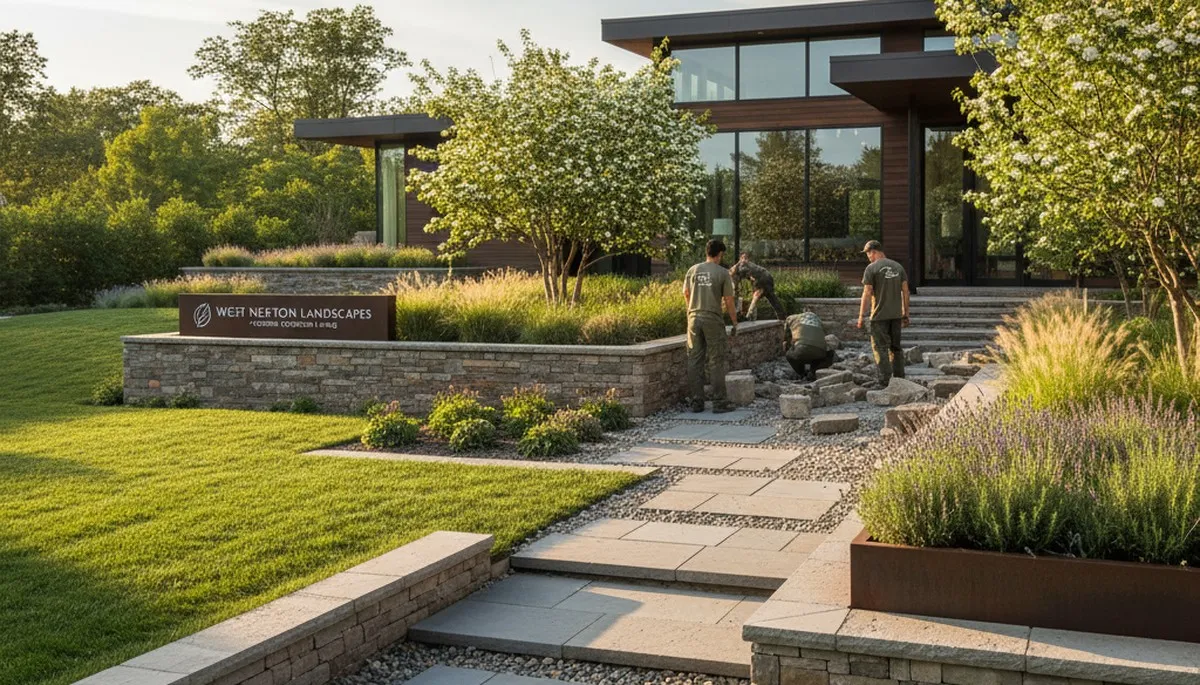 Landscaping services in Waltham, MA for residential and commercial properties